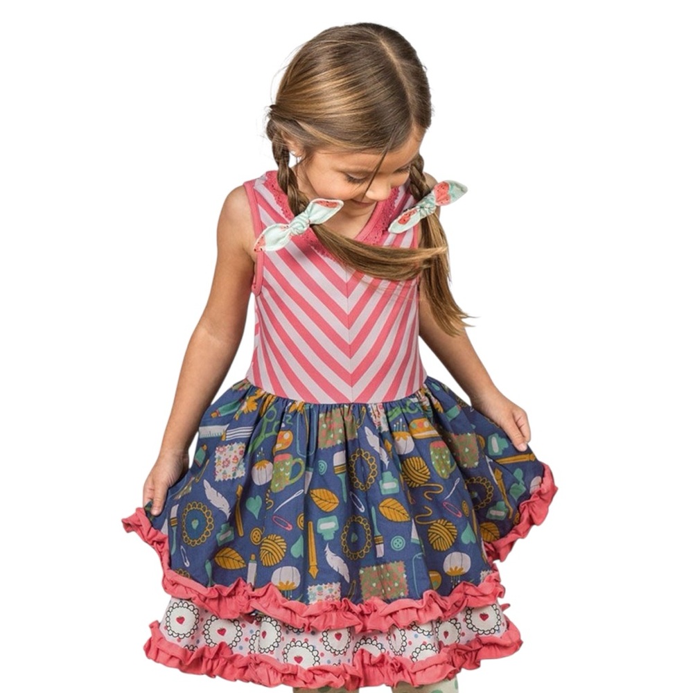 Matilda Jane Work of Heart Tank / Twirl Dress - 4